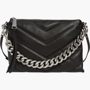 Rebecca Minkoff Edie Maxi Leather Crossbody Bag